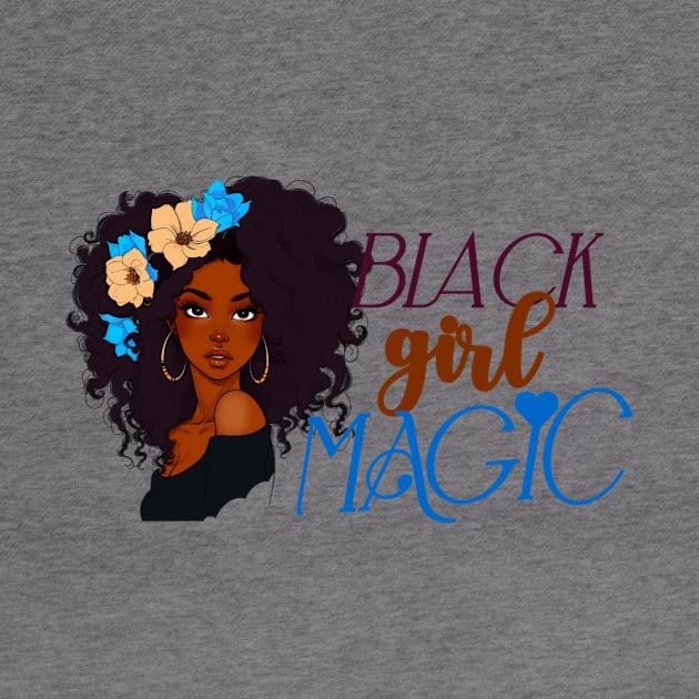 Black girl magic by Lovelybrandingnprints